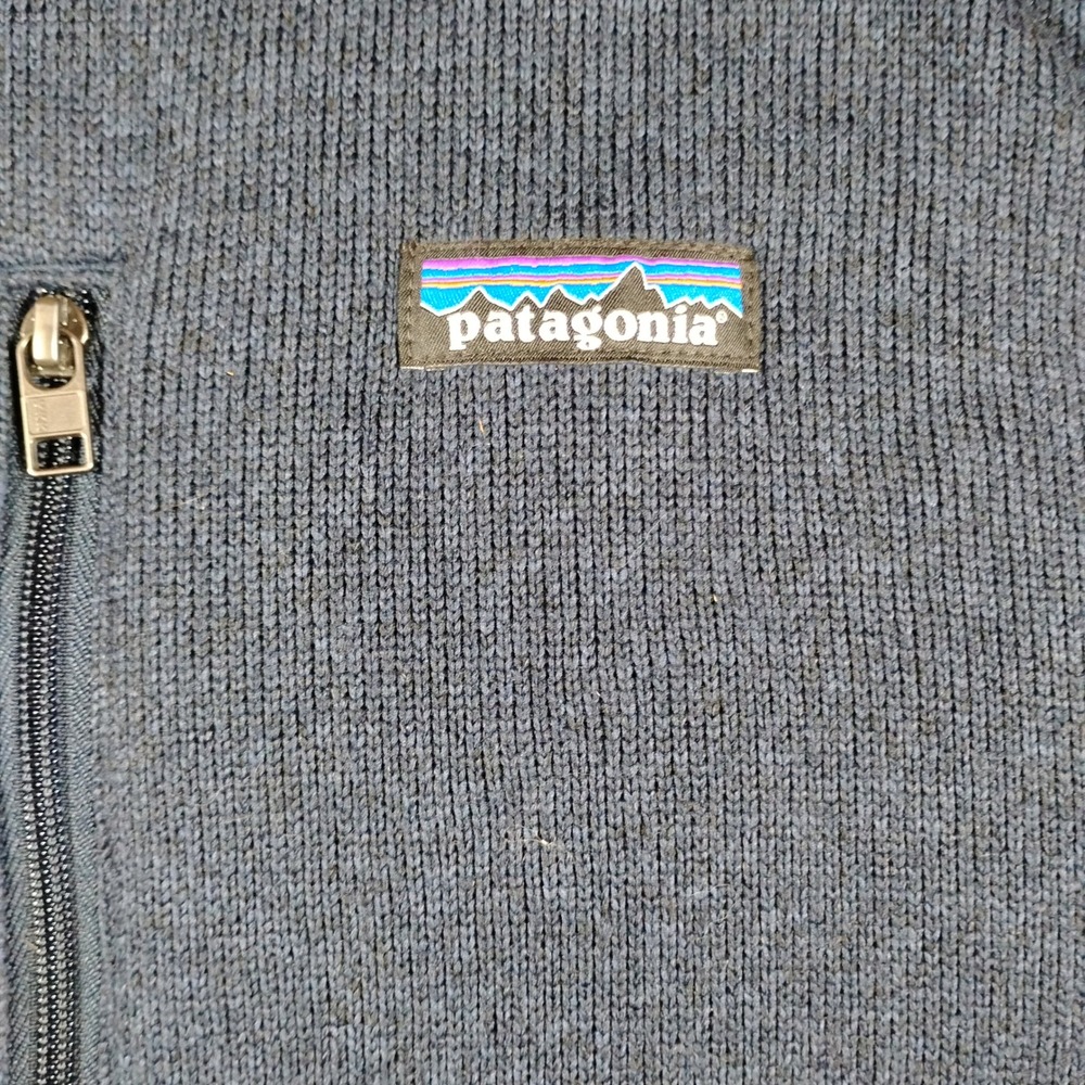 Patagonia Better Sweater Full Zip Jacket Mens XXL Blue Juniper Square 25528 - Picture 2 of 10